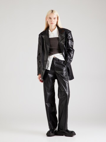 Regular Pantalon 'Margaret' Lindex en noir