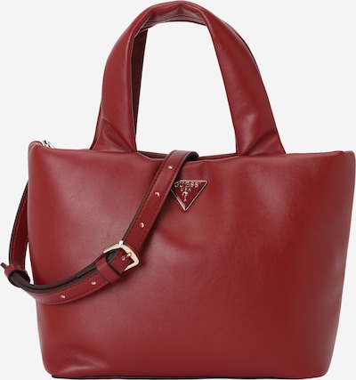 GUESS Käsilaukku 'SUNETRA MINI TOTE' värissä kulta / punainen, Tuotenäkymä