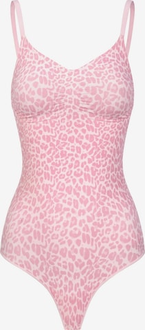 cfab Alakformáló body 'Sculpting Shapewear mit String' - rózsaszín: elől