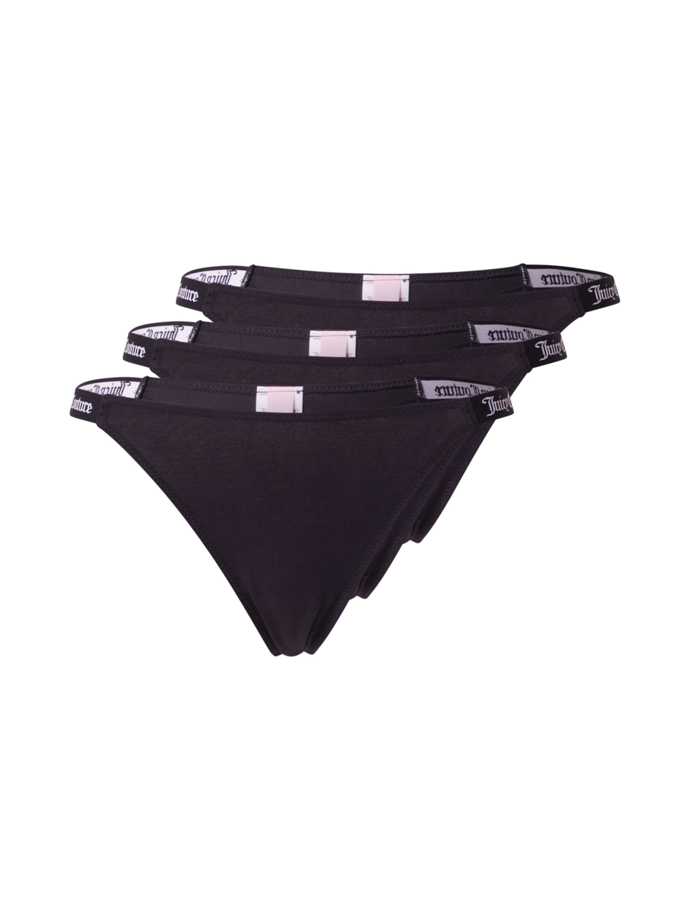Juicy Couture Стринг в черно: отпред