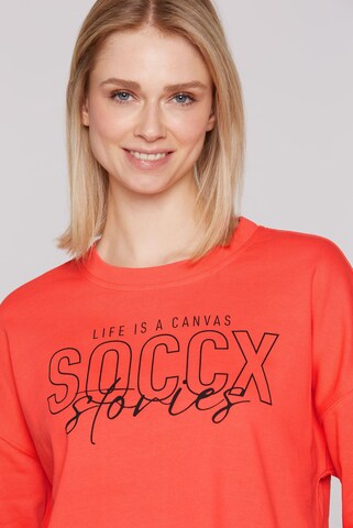 Soccx Sweatshirt in Red