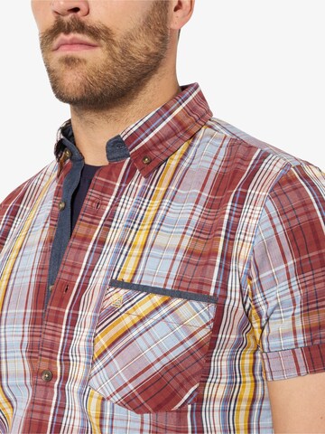 BABISTA Regular fit Button Up Shirt 'Supiso' in Red