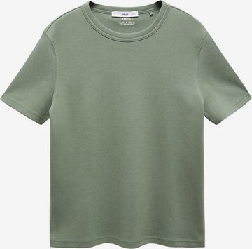 T-shirt 'RITA' MANGO en vert : devant