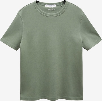 MANGO Shirt 'RITA' in Groen: voorkant