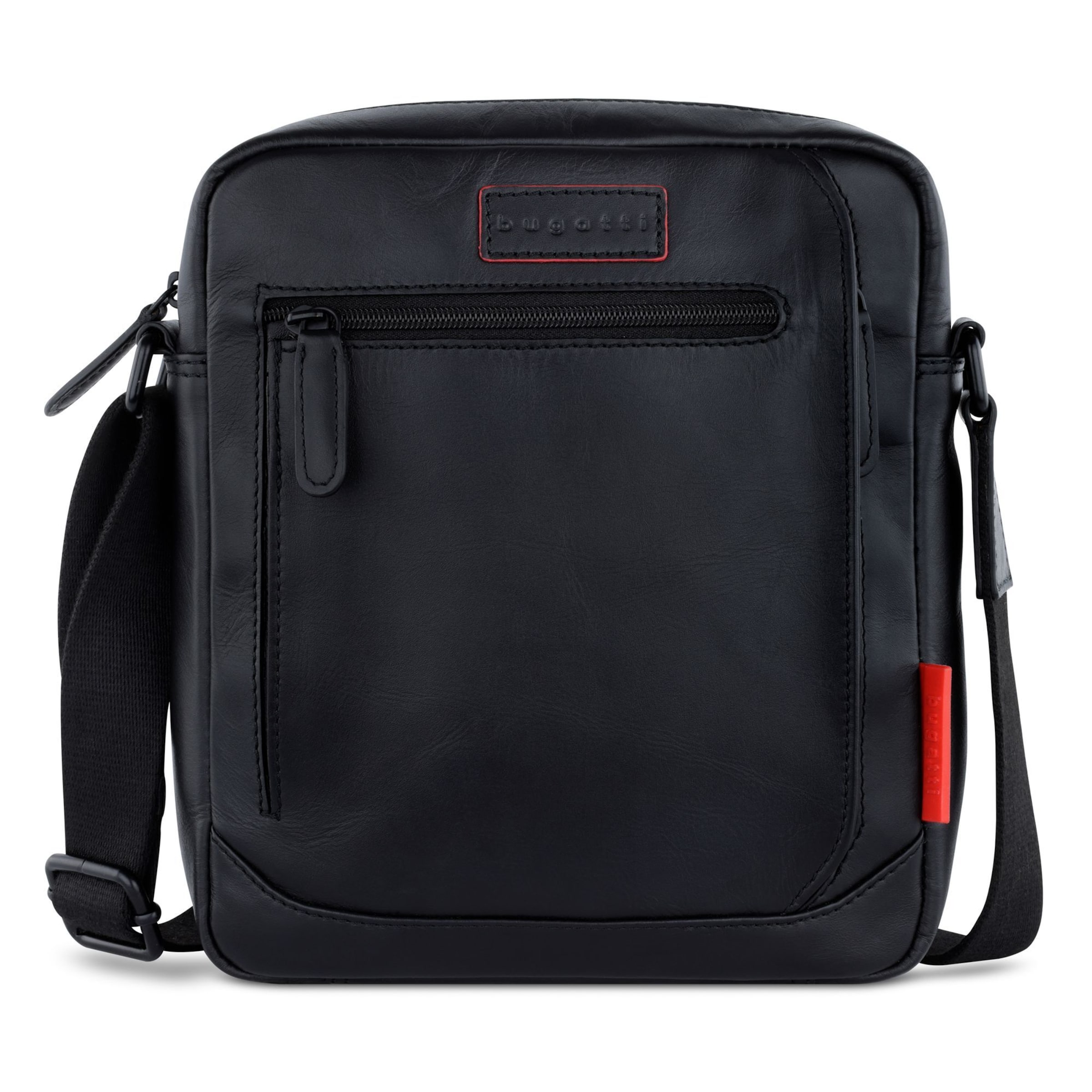 Sac à bandoulière 'Clark' bugatti en noir : devant