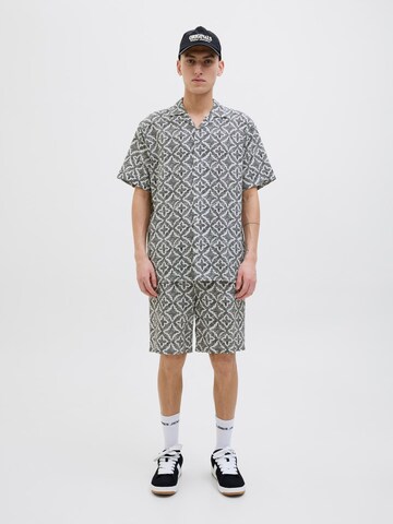 JACK & JONES Loose fit Trousers in White