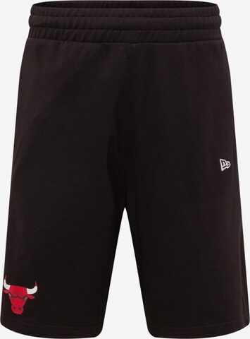 NEW ERA Loose fit Pants in Black: front