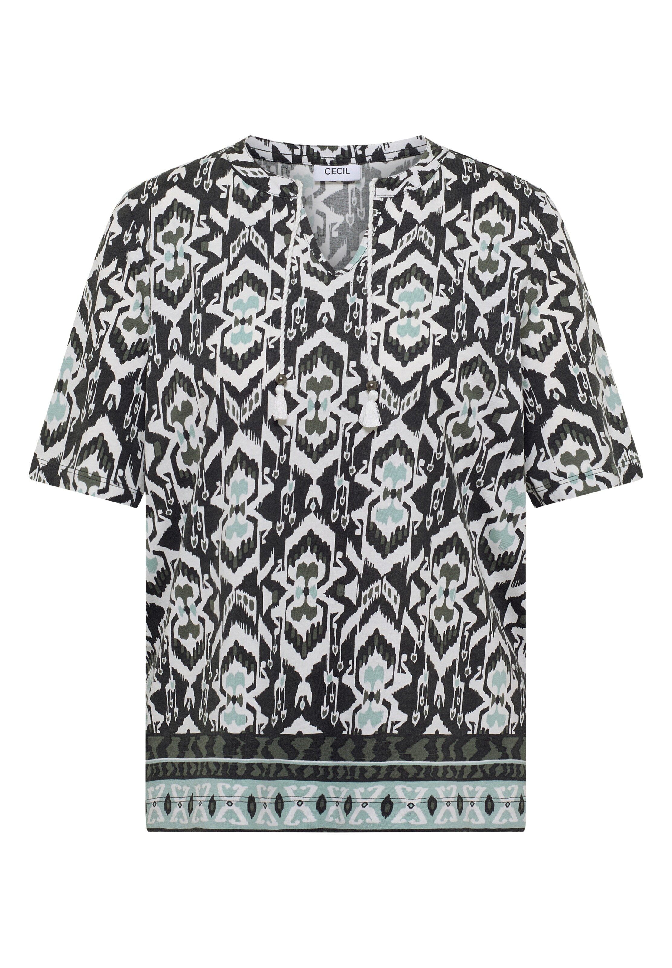 CECIL T-Shirt in Grün: Vorderseite