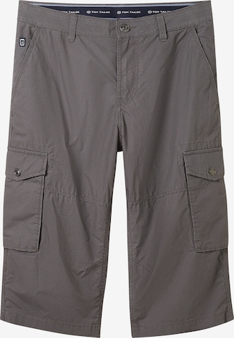 Pantalon cargo TOM TAILOR en gris : devant