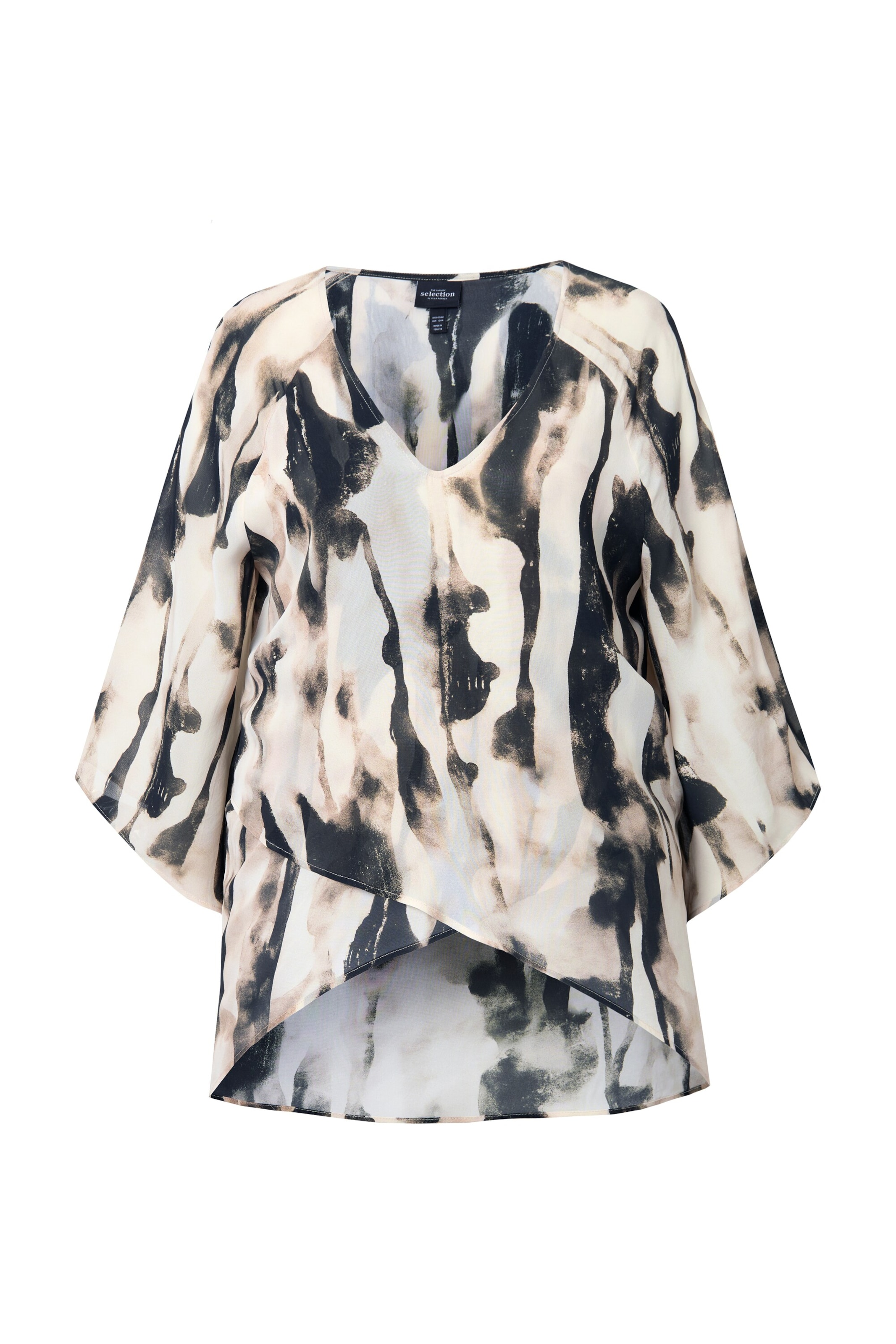 Ulla Popken Blouse in Beige: front