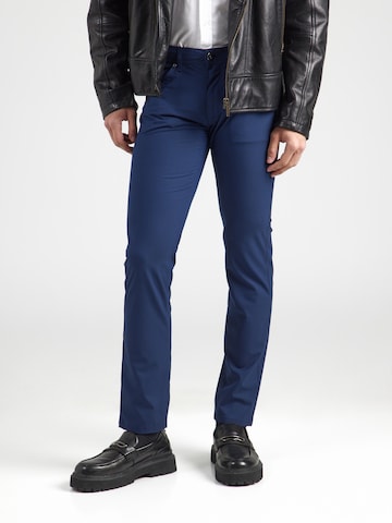 Karl Lagerfeld Slimfit Hose in Blau: Vorderseite