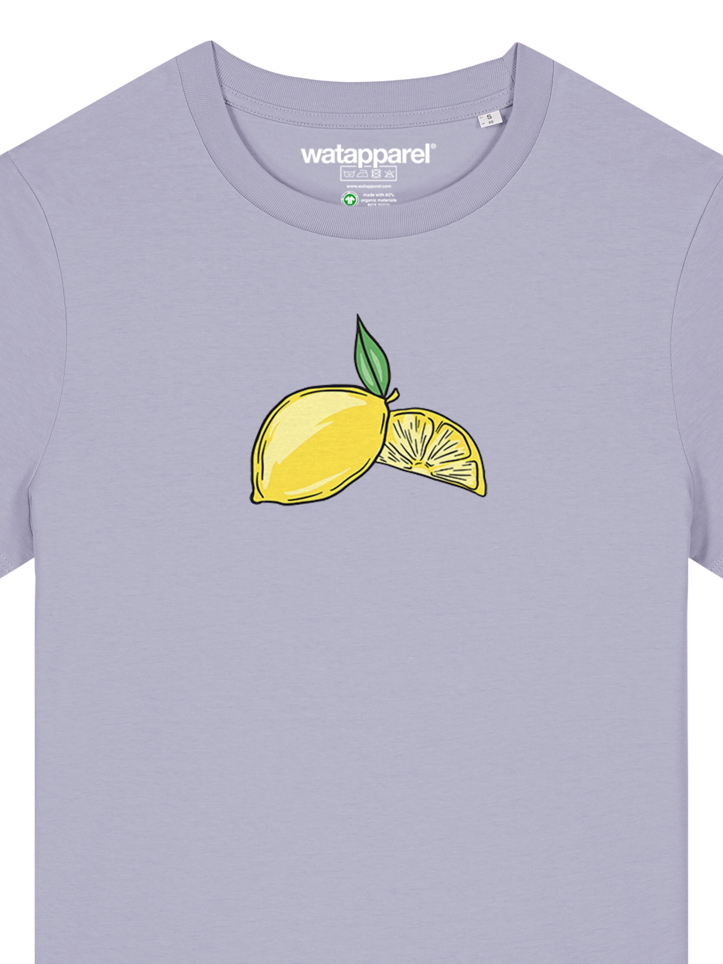 Watapparel Shirt 'Lemon' in Purple