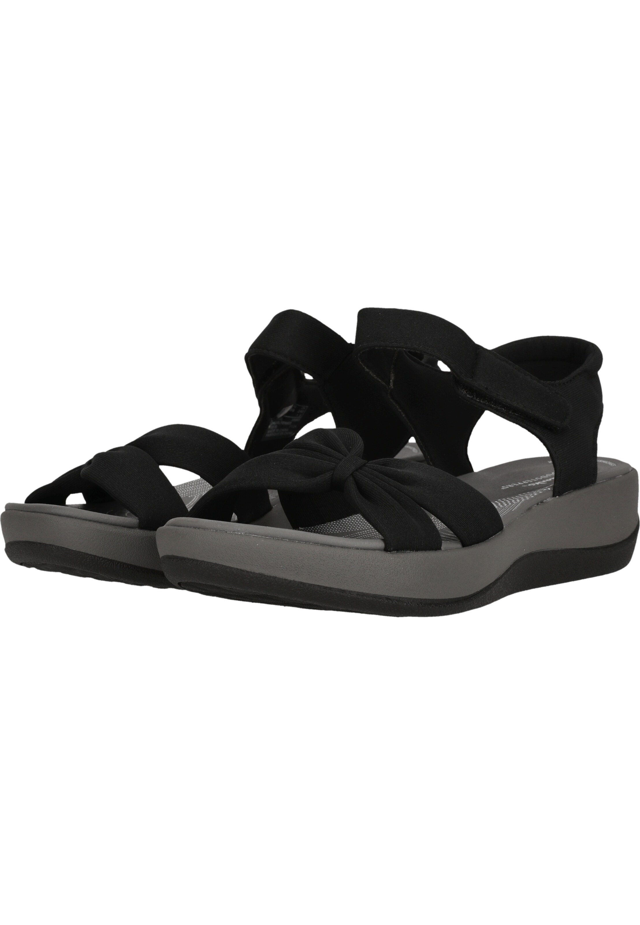 CLARKS Sandale 'Arla Shore' in Schwarz