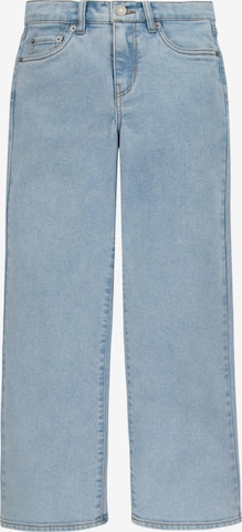 Levi's Kids Wide leg Jeans in Blauw: voorkant