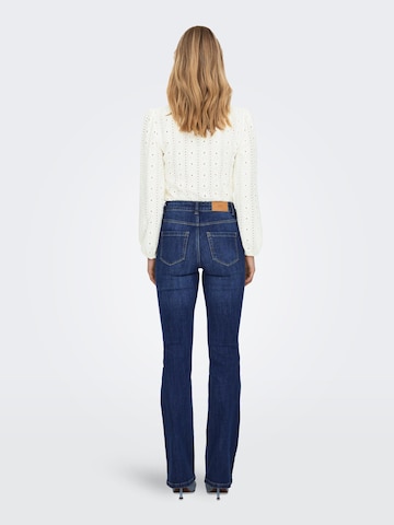 JDY Flared Jeans 'Jackie' in Blauw