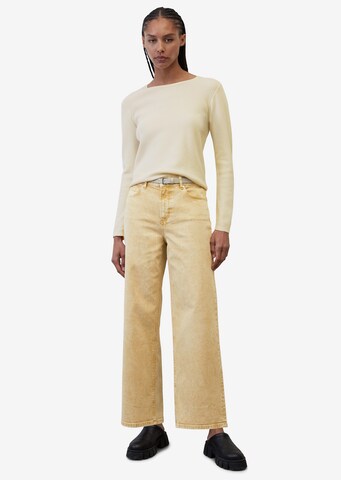 Marc O'Polo Wide leg Jeans in Yellow