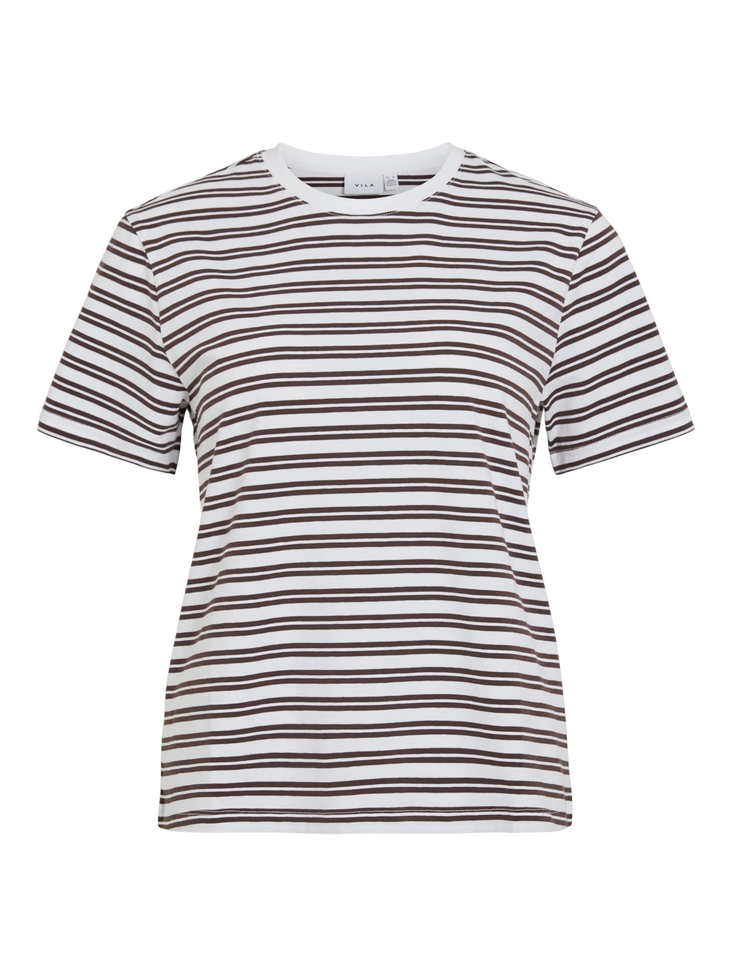 T-shirt VILA en marron : devant