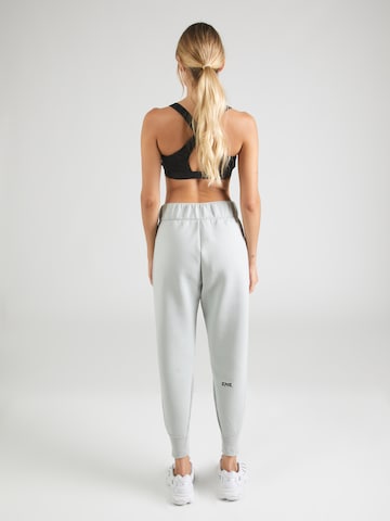 ADIDAS SPORTSWEAR Tapered Workout Pants 'Z.N.E.' in Grey