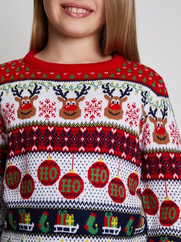 Threadboys Sweater 'Reindeer' in Red