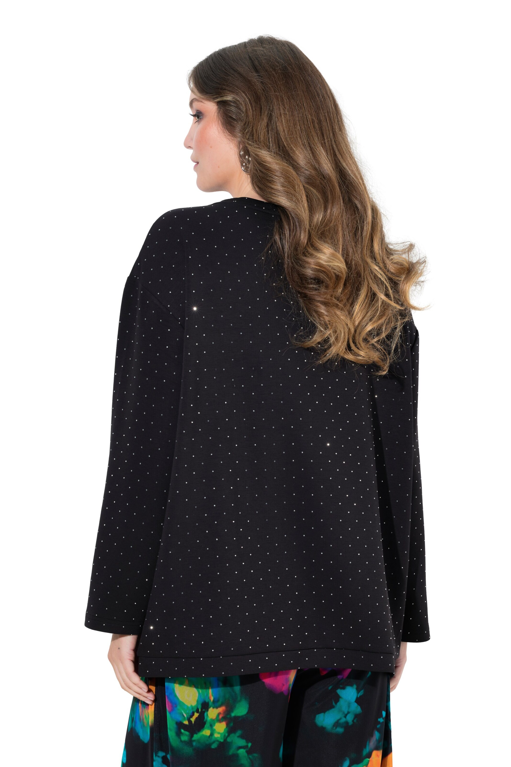 MIAMODA Sweatshirt in Schwarz