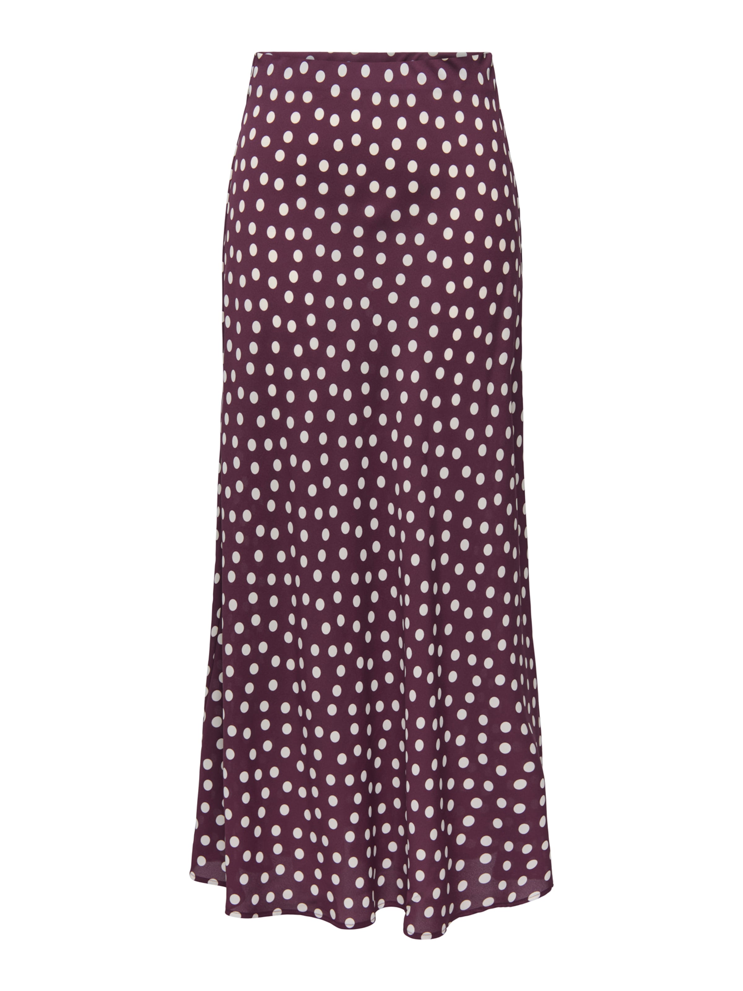 JDY Jupe 'JDYVera' en lie de vin / blanc, Vue avec produit