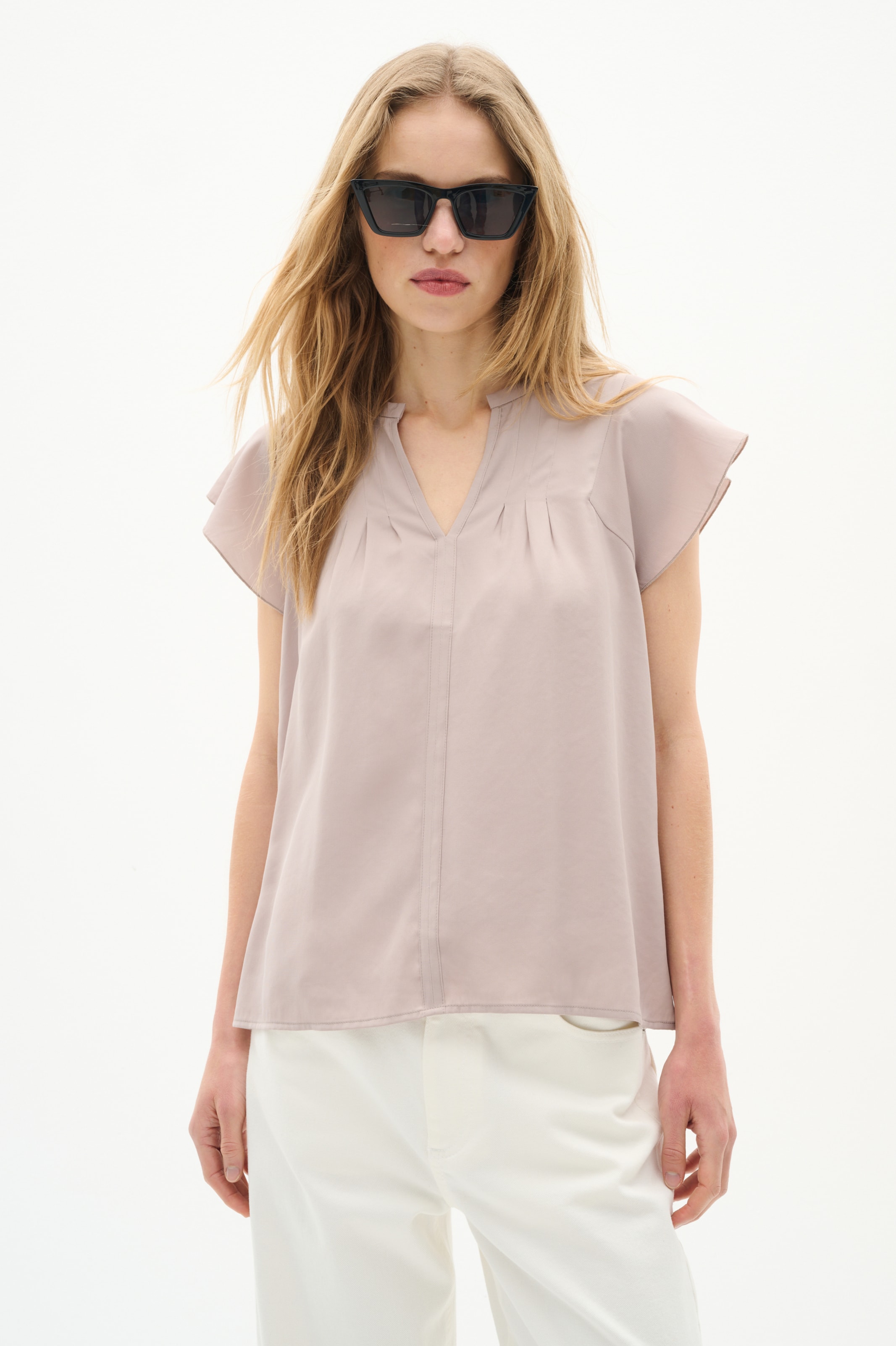 InWear Bluse 'Cidenza' i beige