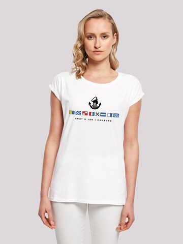 F4NT4STIC Shirt in White: front