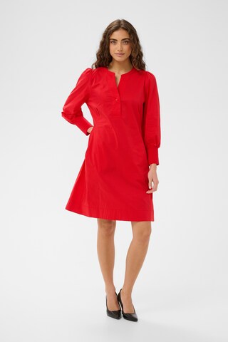 CULTURE Jurk 'Antoinett' in Rood