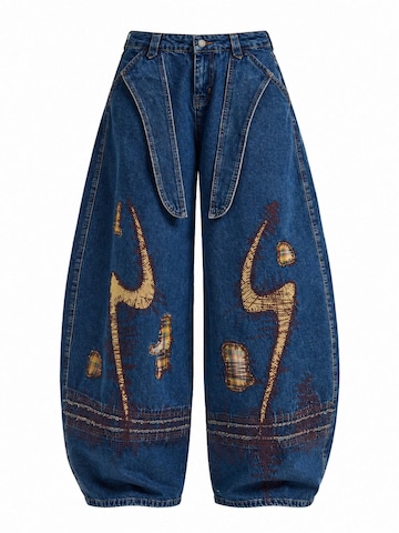 Barrel Jean 'DESIGNER BARREL MID RISE JEANS' IT'S BASIC en bleu