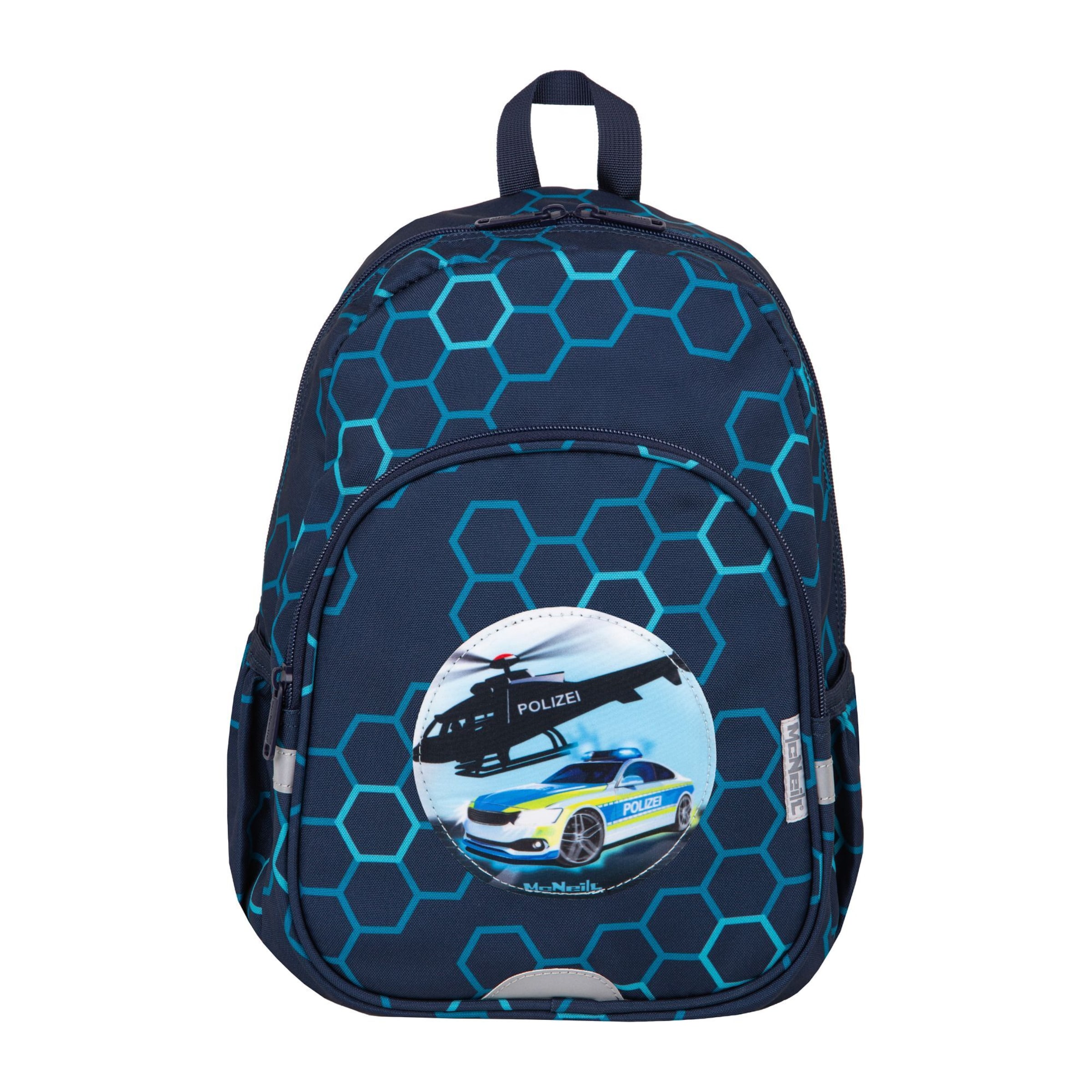 MCNEILL Backpack 'Toby' in Blue: front