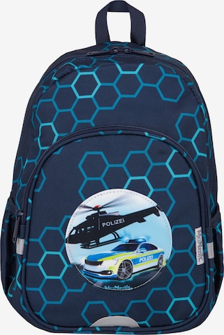 MCNEILL Backpack 'Toby' in Blue: front