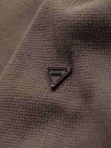 Pull-over 'OM-SWTN-0163' Ombre en marron