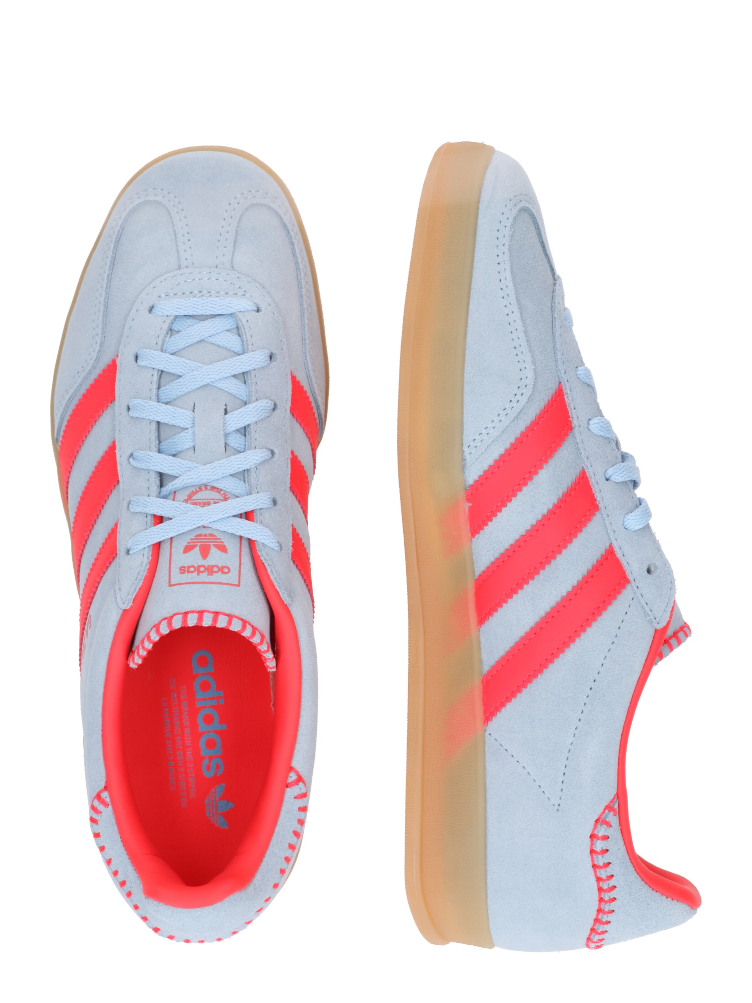 Sneaker low 'GAZELLE' de la ADIDAS ORIGINALS pe albastru