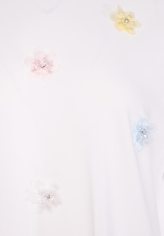 MYMO Shirt 'Pop' in Wit