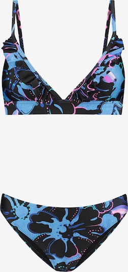 Shiwi Bikini 'Beau' u plava / tirkiz / roza / crna, Pregled proizvoda