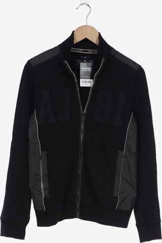 Armani Jeans Sweatshirt & Zip-Up Hoodie in M in Black: front
