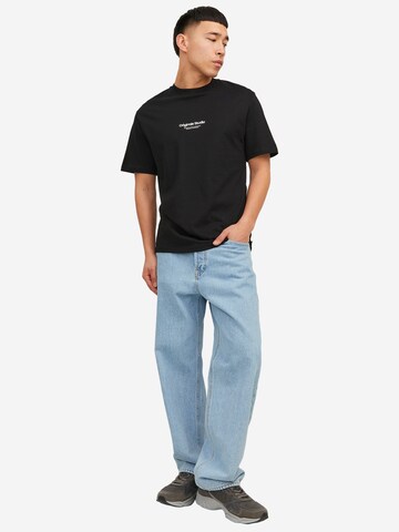 JACK & JONES Shirt 'Jorvesterbro' in Zwart