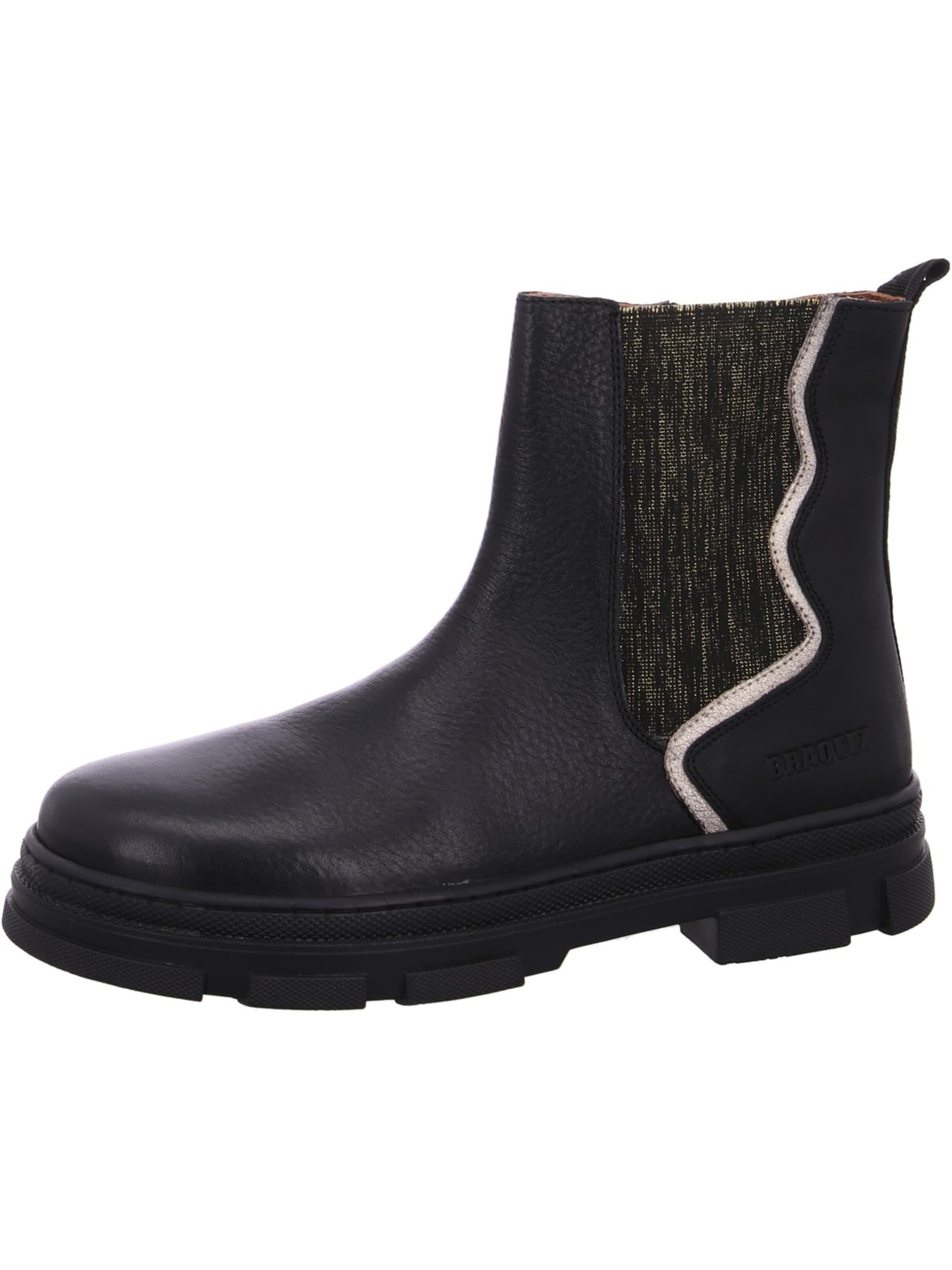 Braqeez Ankle Boots‌‌‌‌‌‌‌‌‌‌ in Schwarz: Vorderseite