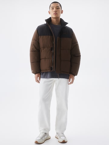 Pull&Bear Between-Season Jacket in Brown