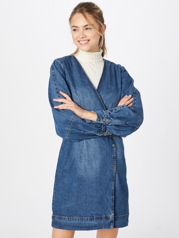 Robe 'Makayla' OBJECT en bleu : devant