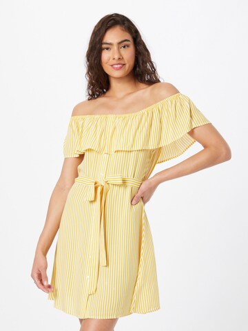 ABOUT YOU - Vestido de verano 'Lotta' en amarillo: frente