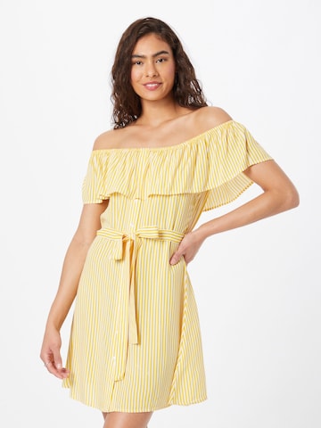 ABOUT YOU Letnia sukienka 'Lotta' w kolorze żółty: przód