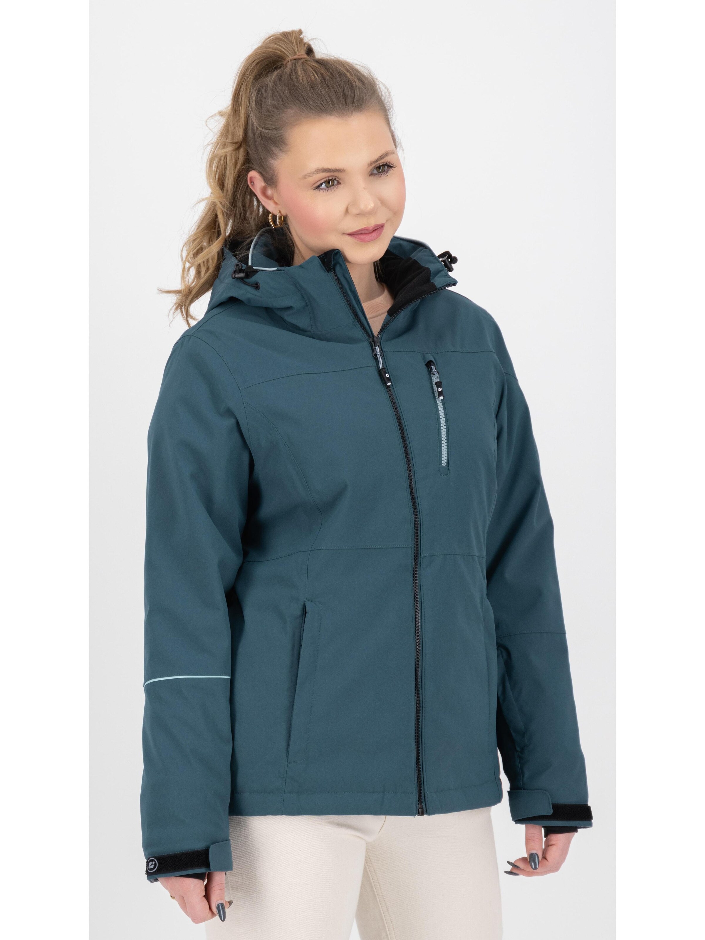 KILLTEC Winter Jacket 'KSW 438' in Green