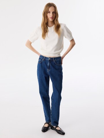 Pull-over Twist en beige