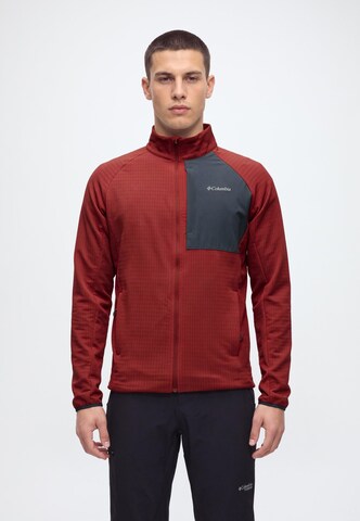 COLUMBIA - Chaqueta polar funcional 'Superior Summit™' en rojo: frente