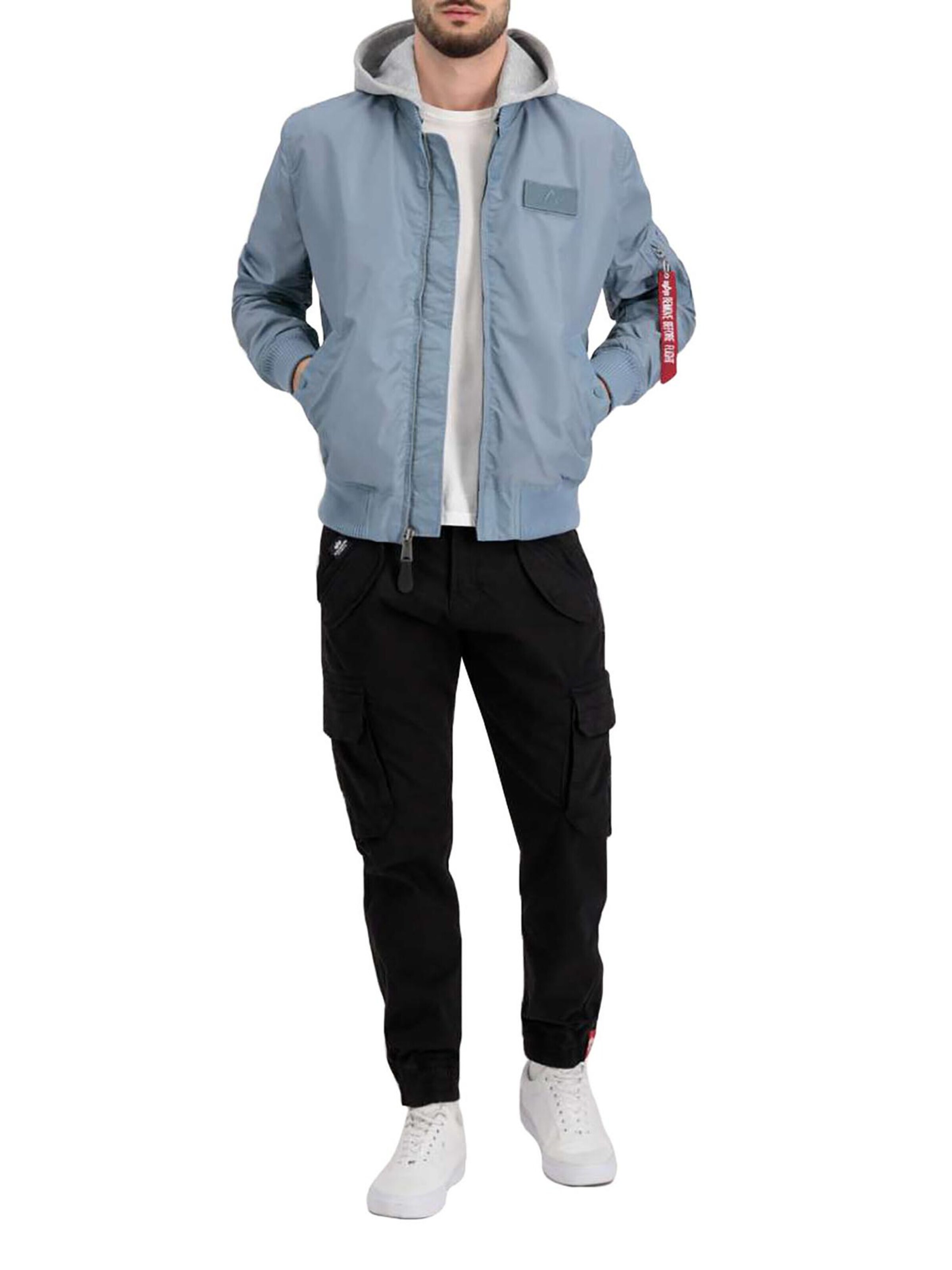 ALPHA INDUSTRIES Between-Season Jacket 'MA-1 TT' in Blue