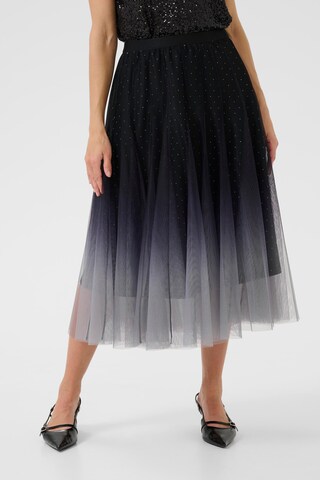 Cream Skirt 'CRGlittery ' in Black: front