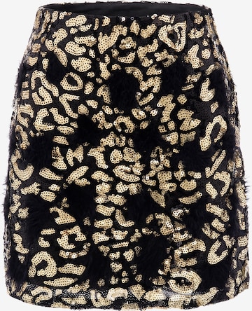 Jupe faina en noir : devant
