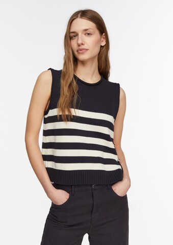 COMMA Trui in Blauw: voorkant