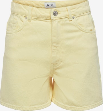 ONLY Tapered Jeans 'Bay' in Yellow: front